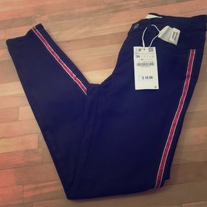 Zara Jeans with cool stripes